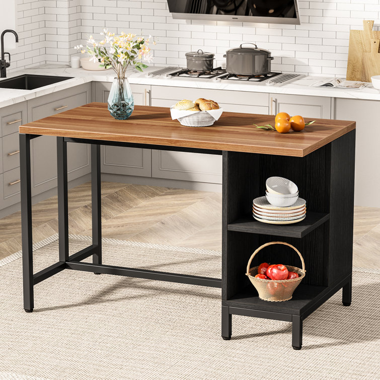 17 Stories Prabodh 43.3'' Wide Kitchen Island & Reviews Wayfair